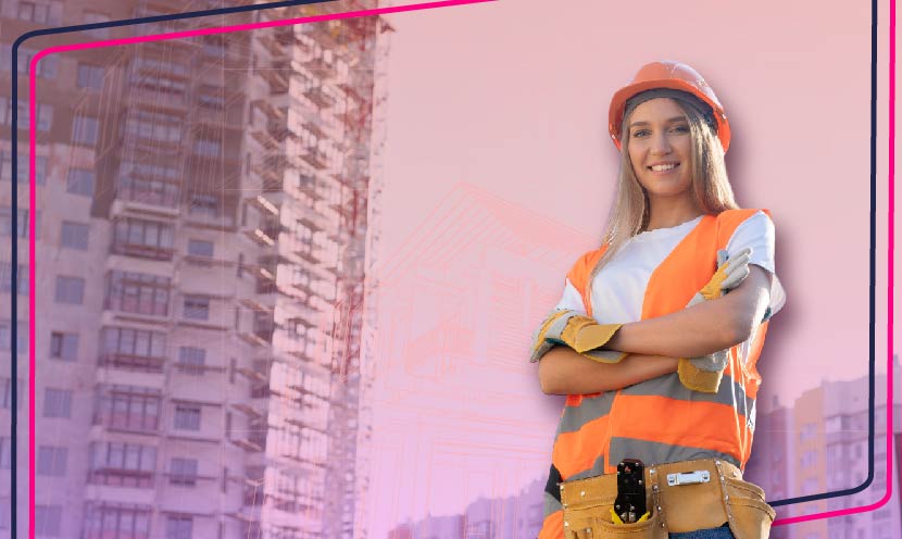 A importância da mulher na construção civil